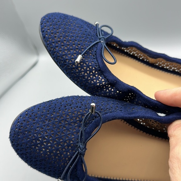 Kari blue women’s blue ballet flat shoes size 8.5 - Picture 10 of 10